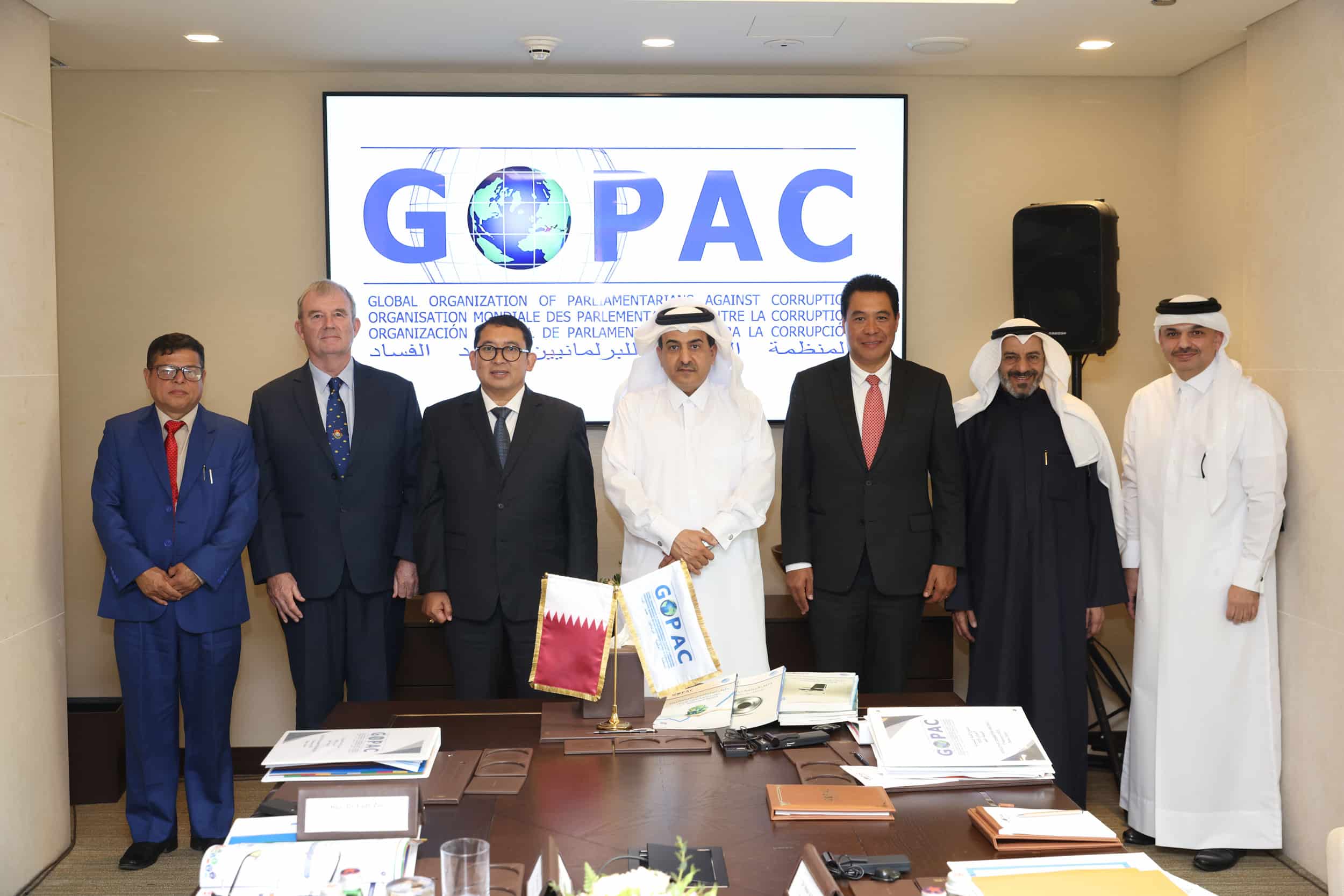 GOPAC Chair Calls for a Stronger Parliamentary Engagement Against Corruption Doha, Qatar